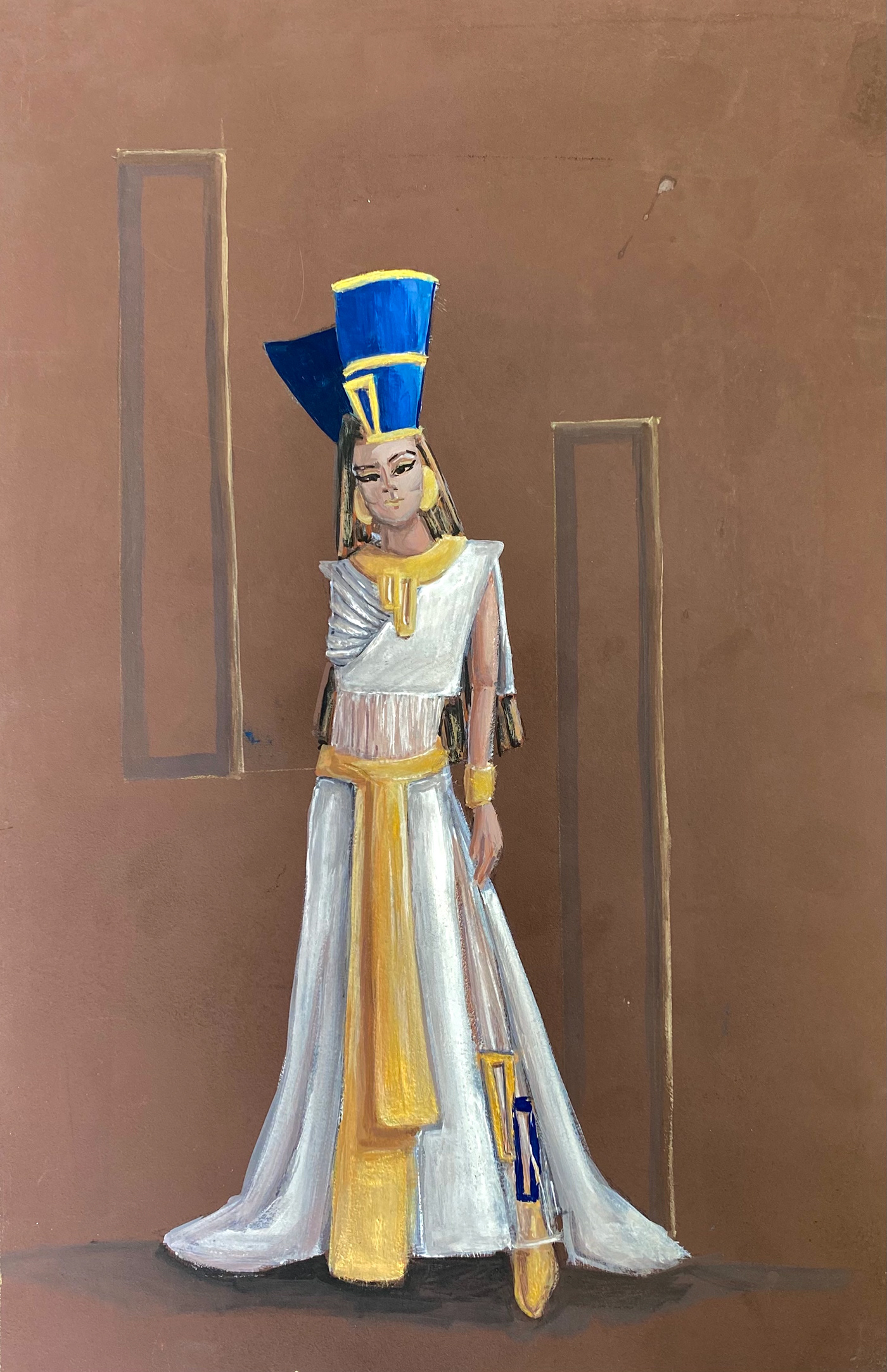 《阿肯那顿》歌剧舞台设计-16