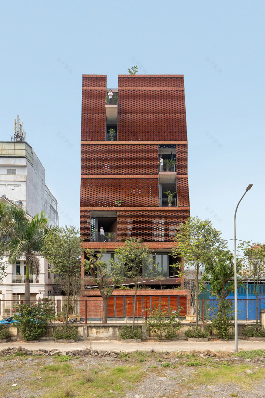 Tropical Flow住宅丨越南河内丨H&P Architects-3