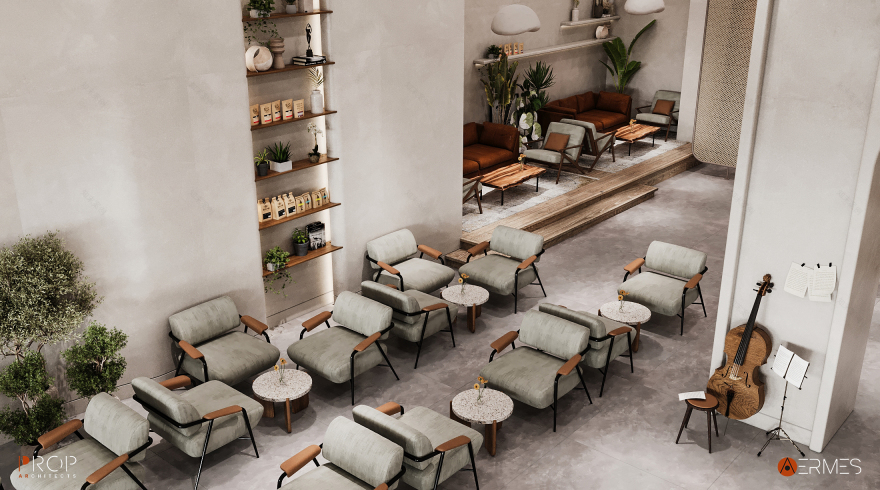 多克咖啡丨沙特阿拉伯丨PROP & AERMES ARCHITECTS-13