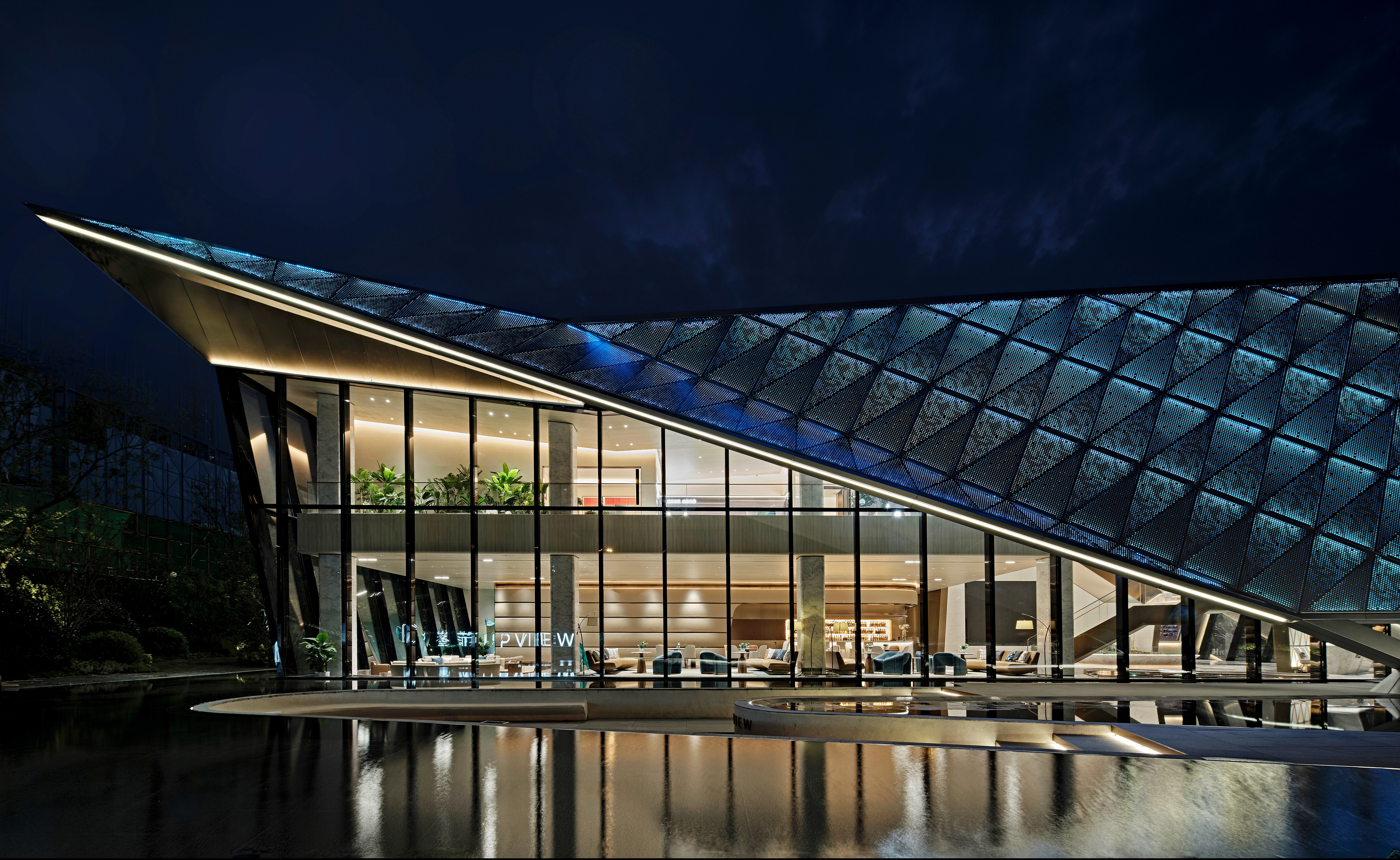 金地华发·峯范售楼处丨中国威海丨EH DESIGN GROUP棣赞室内设计团队,棣品软装陈设团队-5