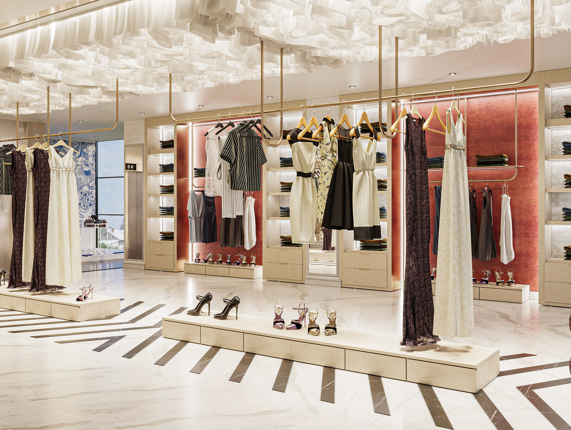 Women Clothıng Store 室内设计丨Dilan Demircigil-18