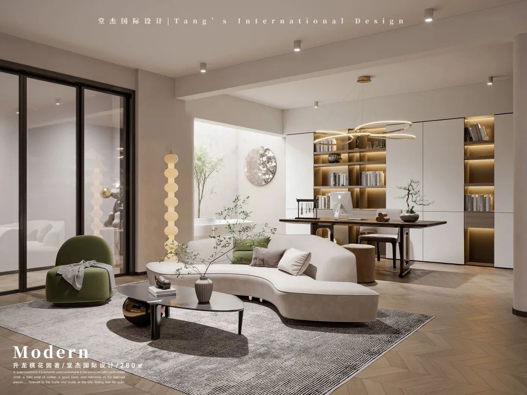 现代雅居 · 升龙桃花园著宁静生活空间丨中国南京丨堂杰国际设计-37