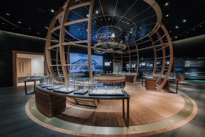 瑞士日内瓦 Montblanc 展台  Studio Jean Marc Gady-0