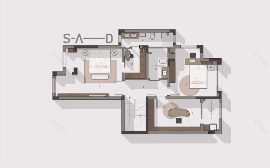 长沙橘郡礼顿山法式中古风住宅设计丨中国长沙丨长沙另存為全案设计-45
