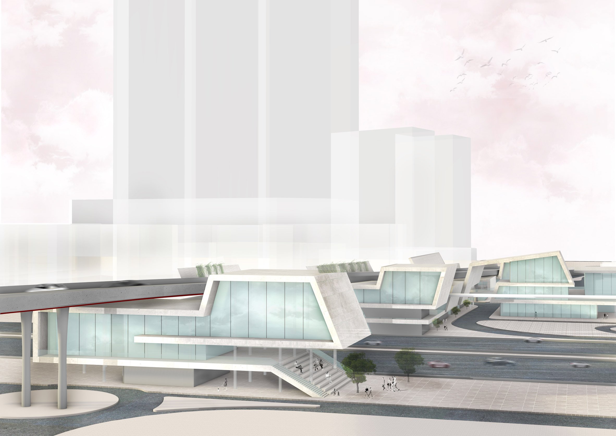 迪拜美国大学学生建筑展 | 聋人音乐厅、游牧民族建筑等 15 个项目亮相-48