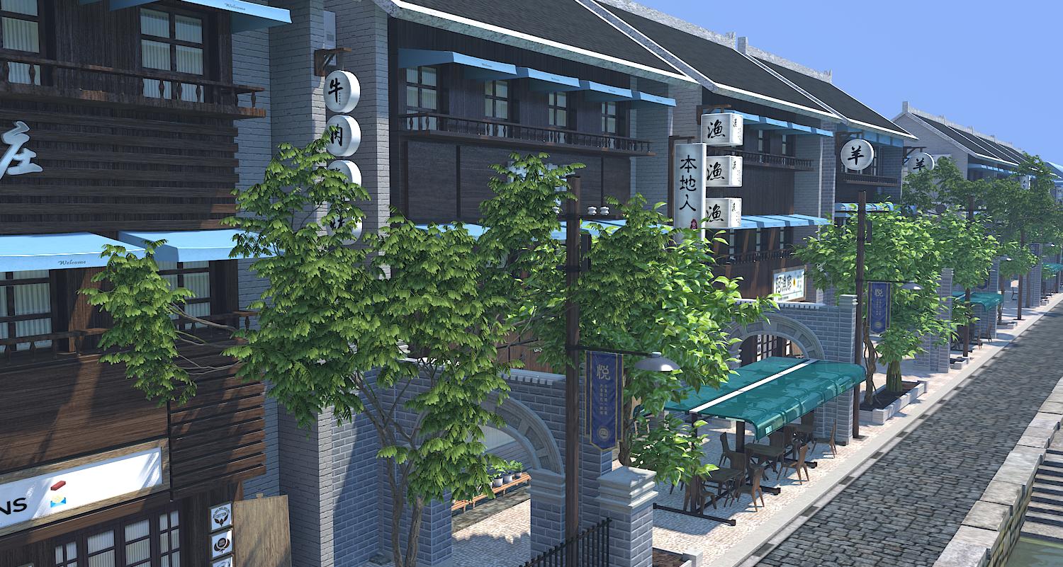 来自平行世界的水乡美食村-15