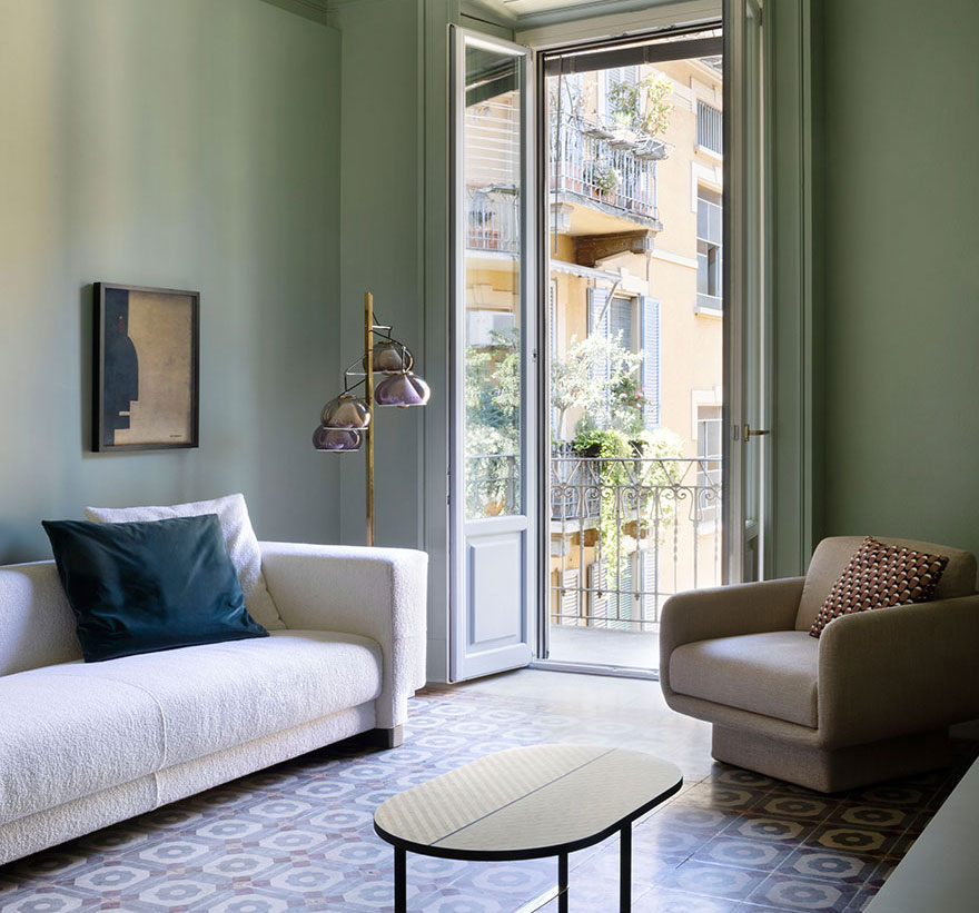 米兰时尚公寓 | 古老与现代的完美结合-1