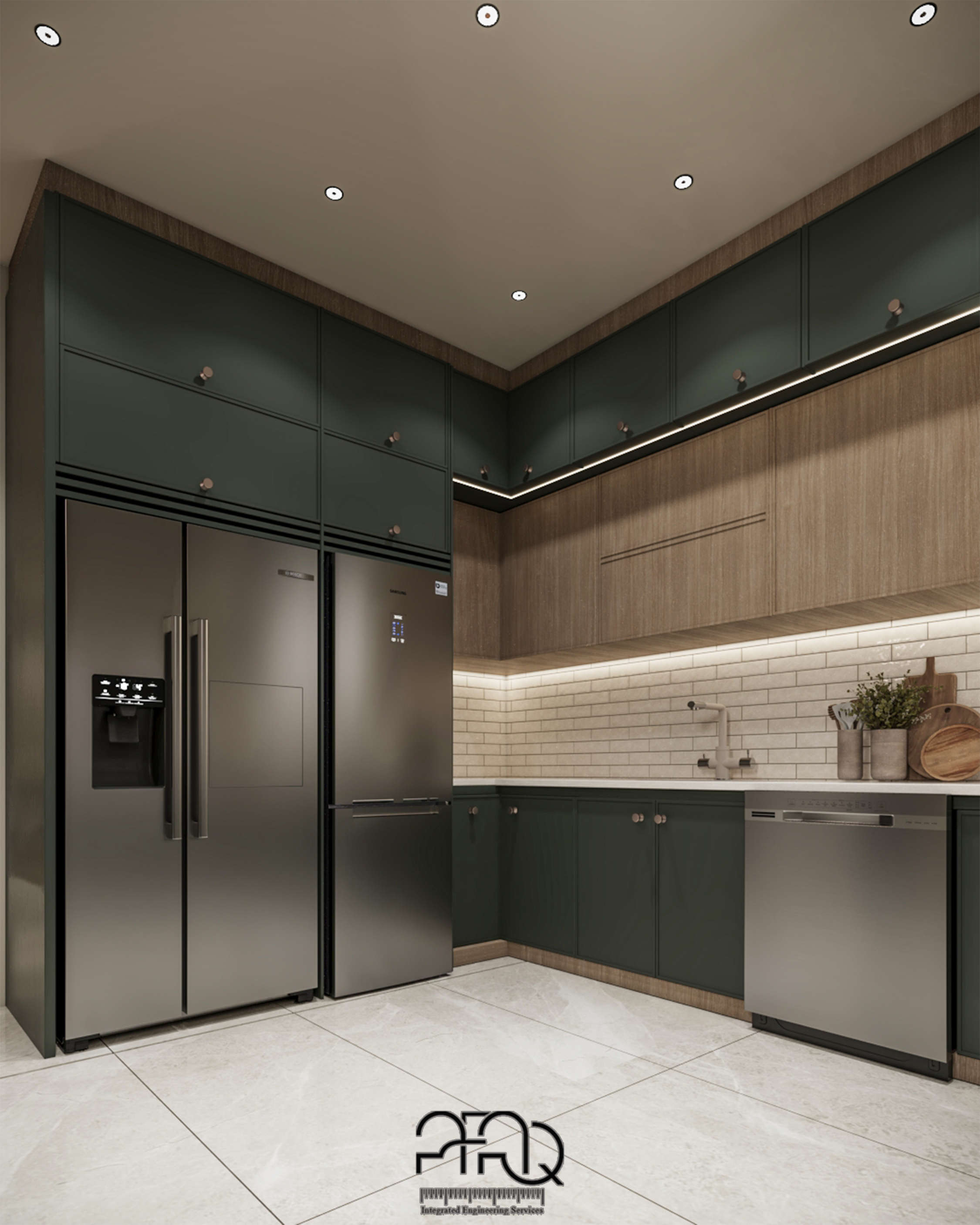 Luxury Classic Kitchen & Dining Space-8