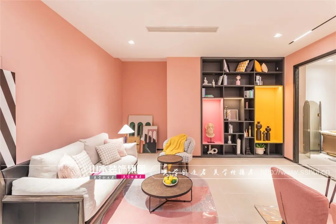 山水全案 | 家居新馆,以色彩诠释生活-39