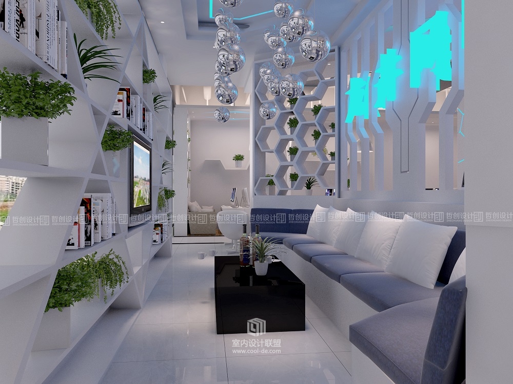 昆明专业网咖装修设计效果图分享 昆明网咖装修设计-24