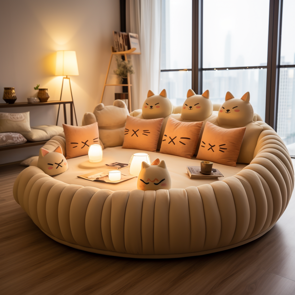 猫猫幻梦:仿生猫床卧室设计-13