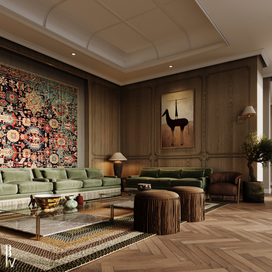 Vintage Majlis Design(复古玛吉里斯设计)丨Black N White-9