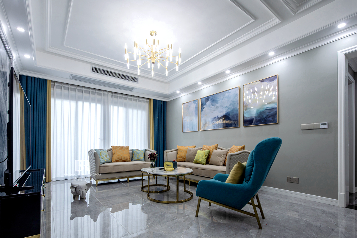 万科悦湾洋房设计案例丨重庆兄弟装饰公司-6