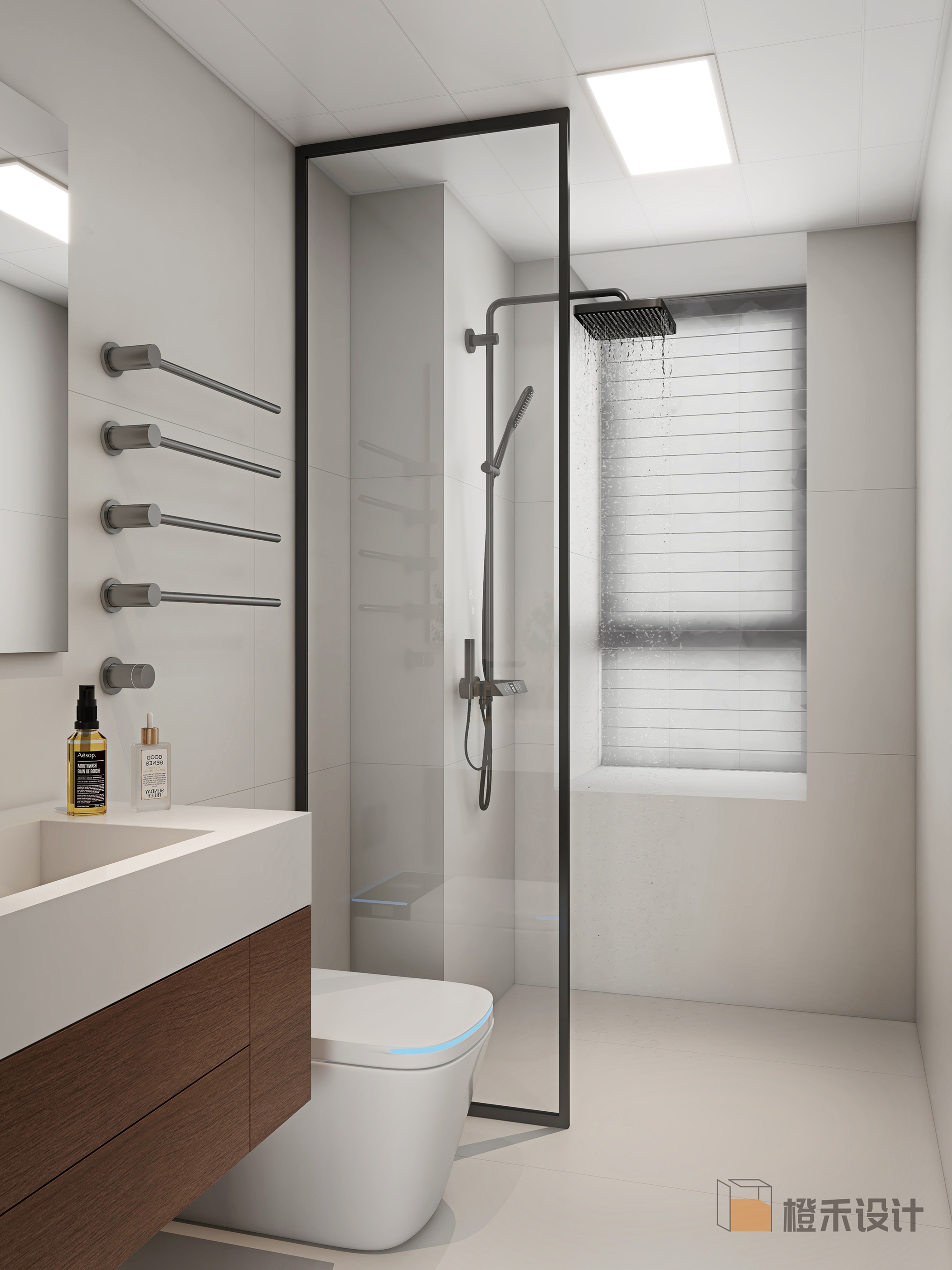 酷家乐画个家装效果图-现代简约带点中古风风-9