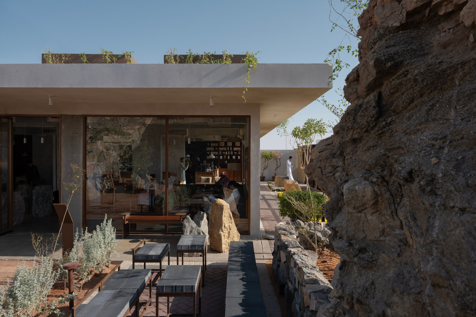 孔雀欢呼咖啡馆丨沙特阿拉伯丨movs studio-13