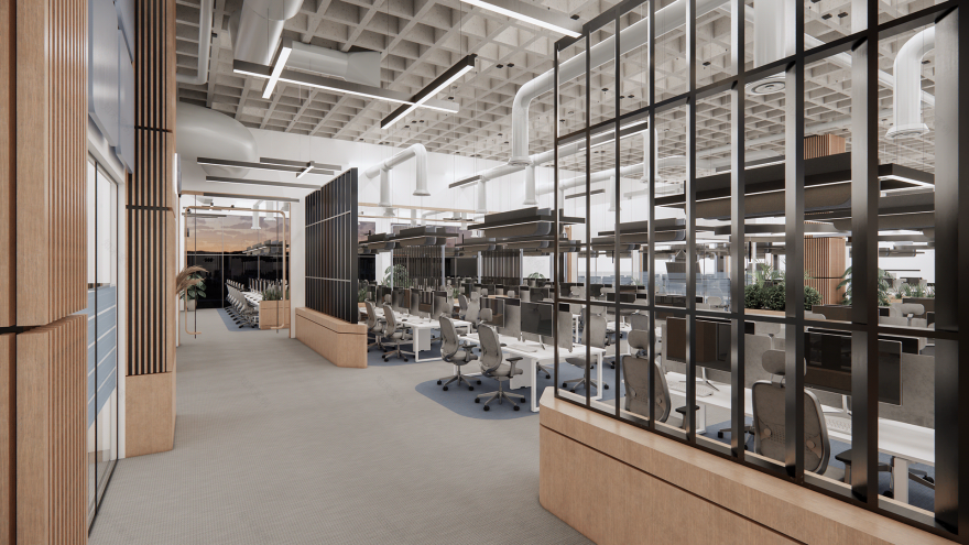 联合办公,Modern-Industrial Office Design-30