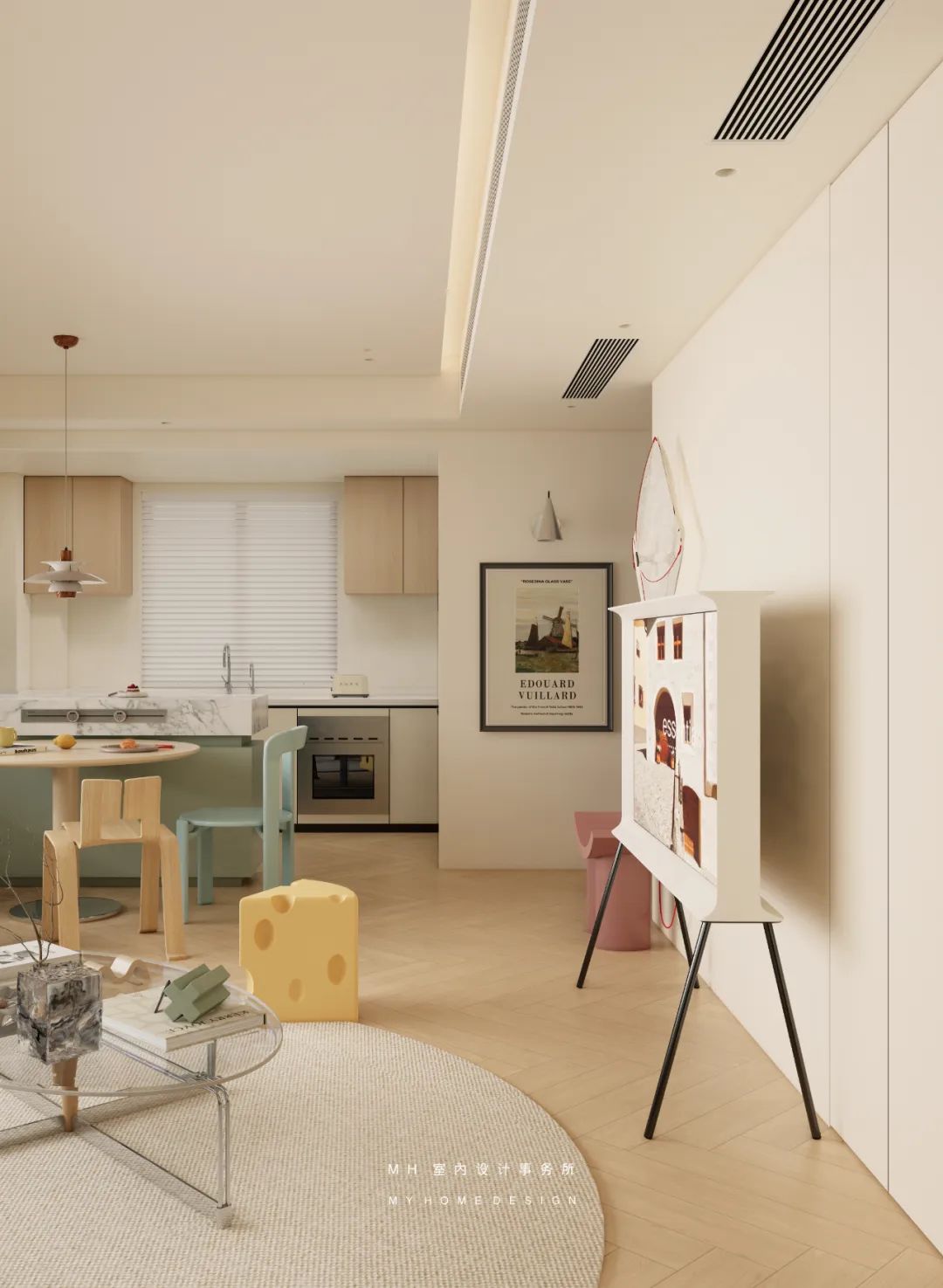 【首发】MH设计新作：生活主旋律▏奶油简约风-38