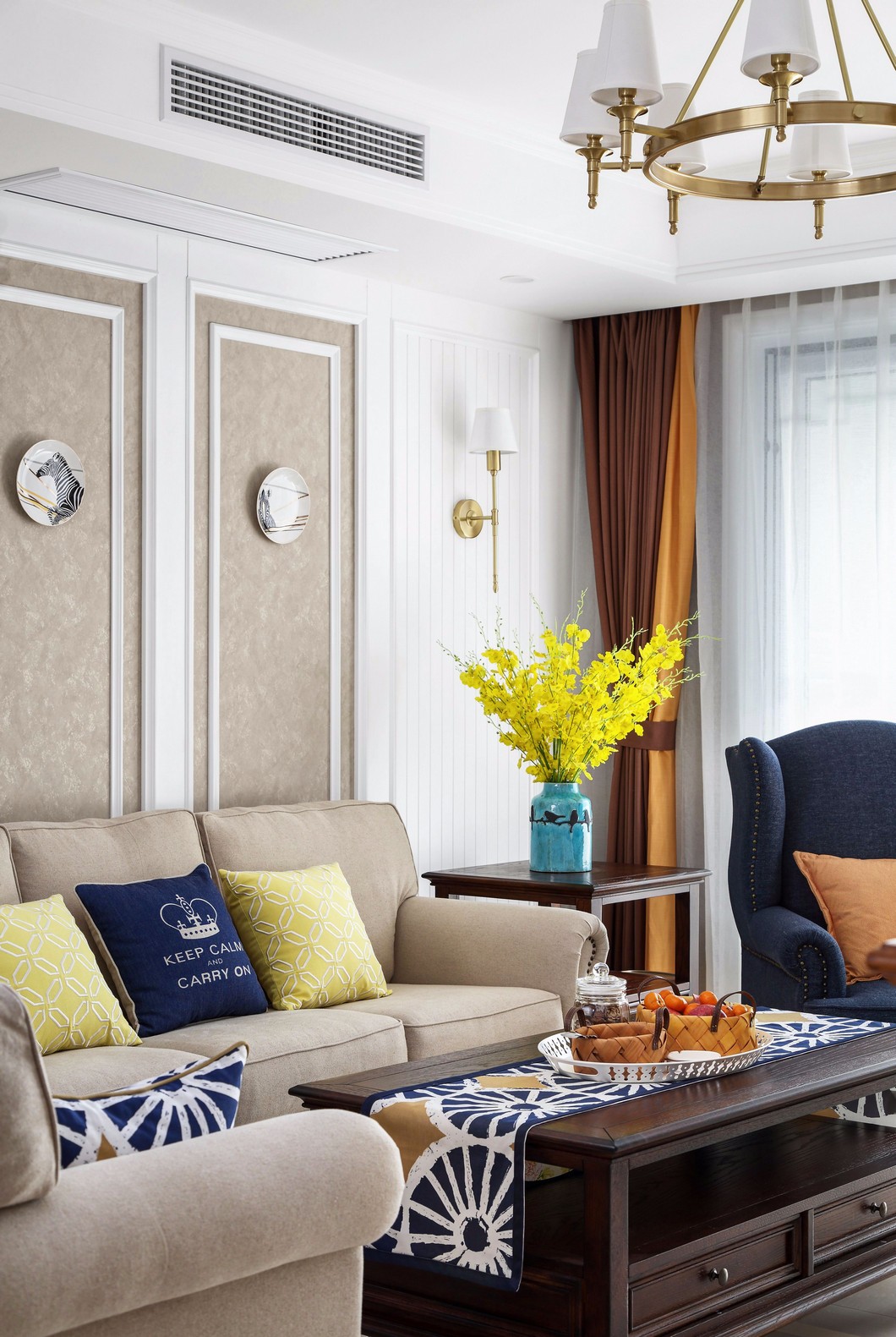 苏州星光耀151㎡现代美式  胡同艺术设计-5