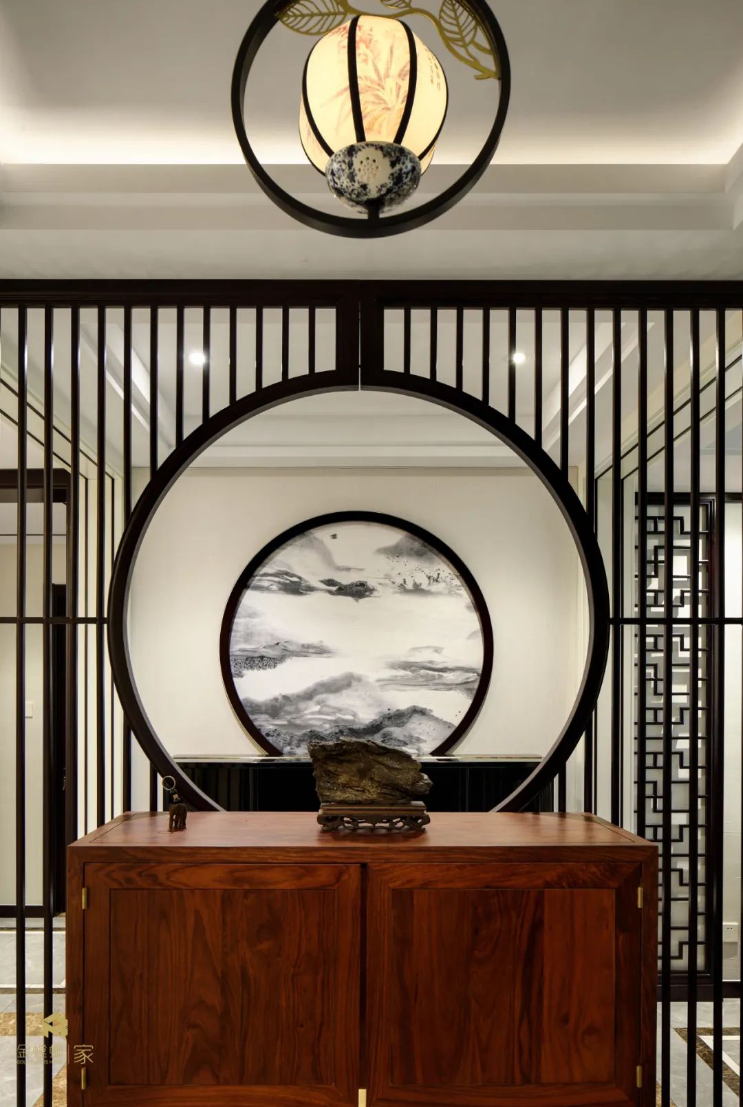 苏州狮山原著 140㎡中式风装修丨中国苏州丨金螳螂·家苏州吴江店-13