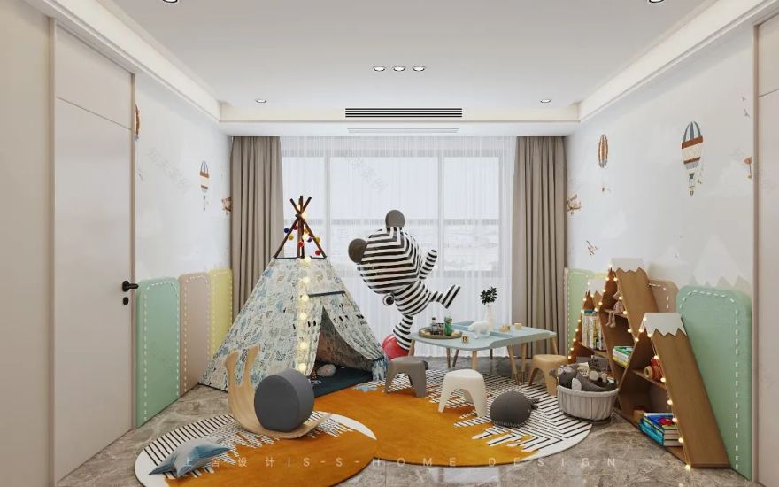 华西城上舍设计新中式别墅-29