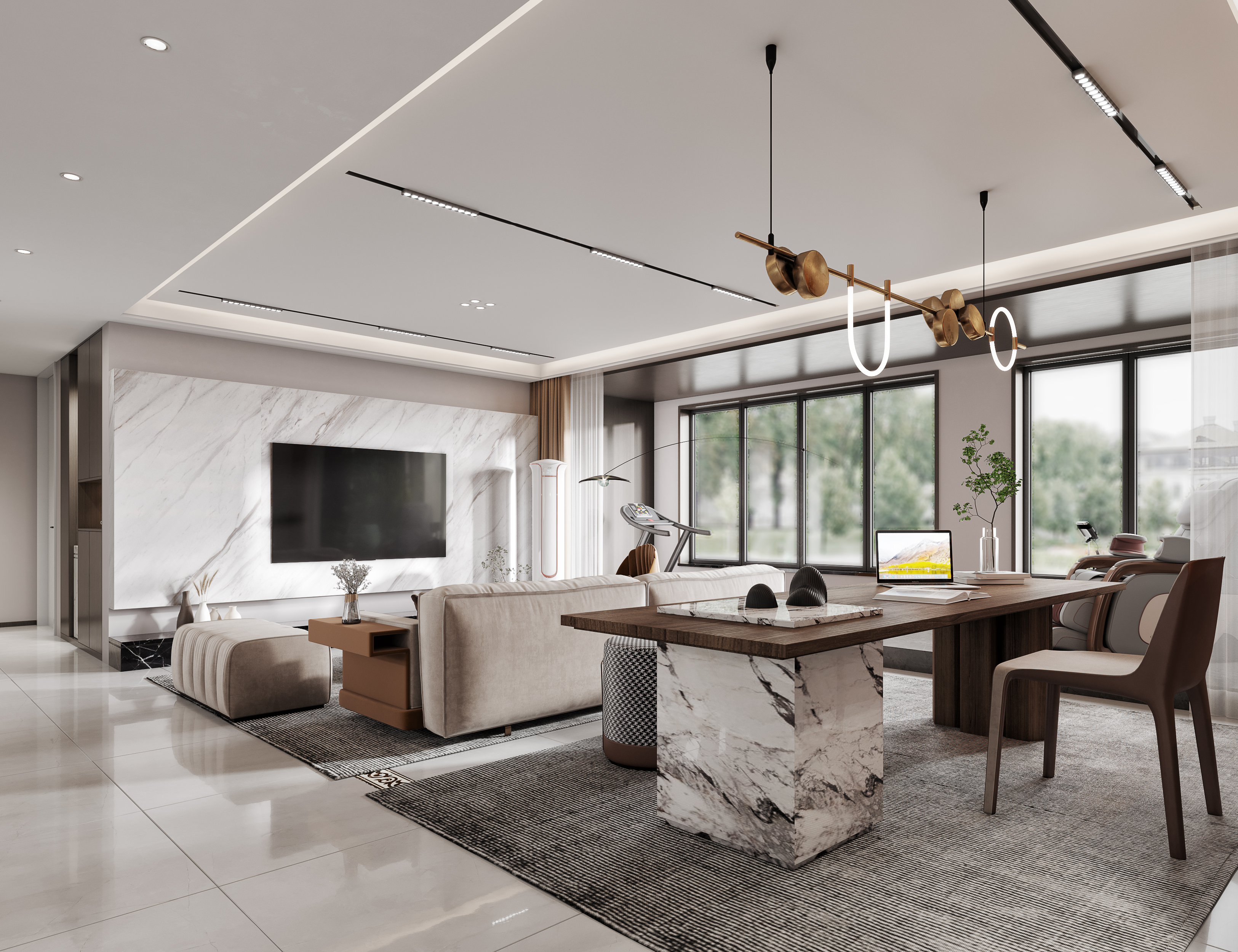 现代简约公寓设计-8