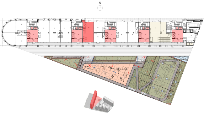 “Дом у причала”（“ЗилАрт”住宅综合体部分地块）丨Сергей Скуратов ARCHITECTS-20
