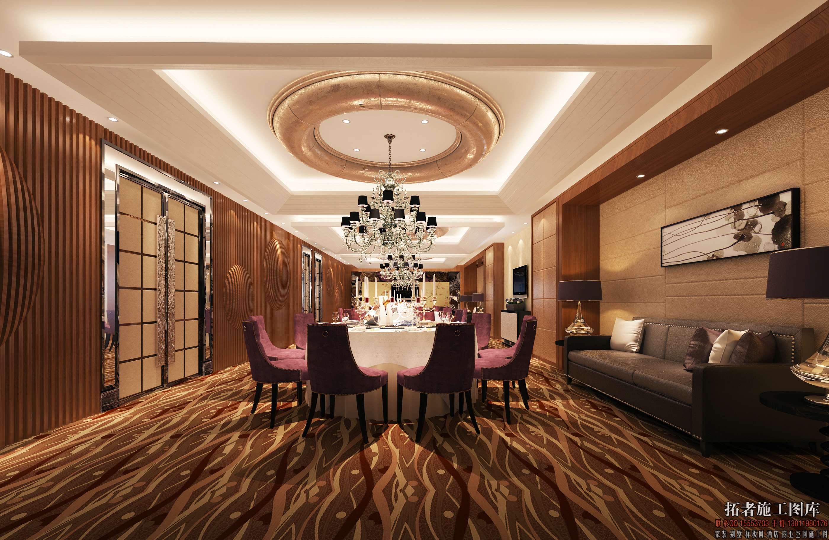 福清卓越大酒店混搭风格-38