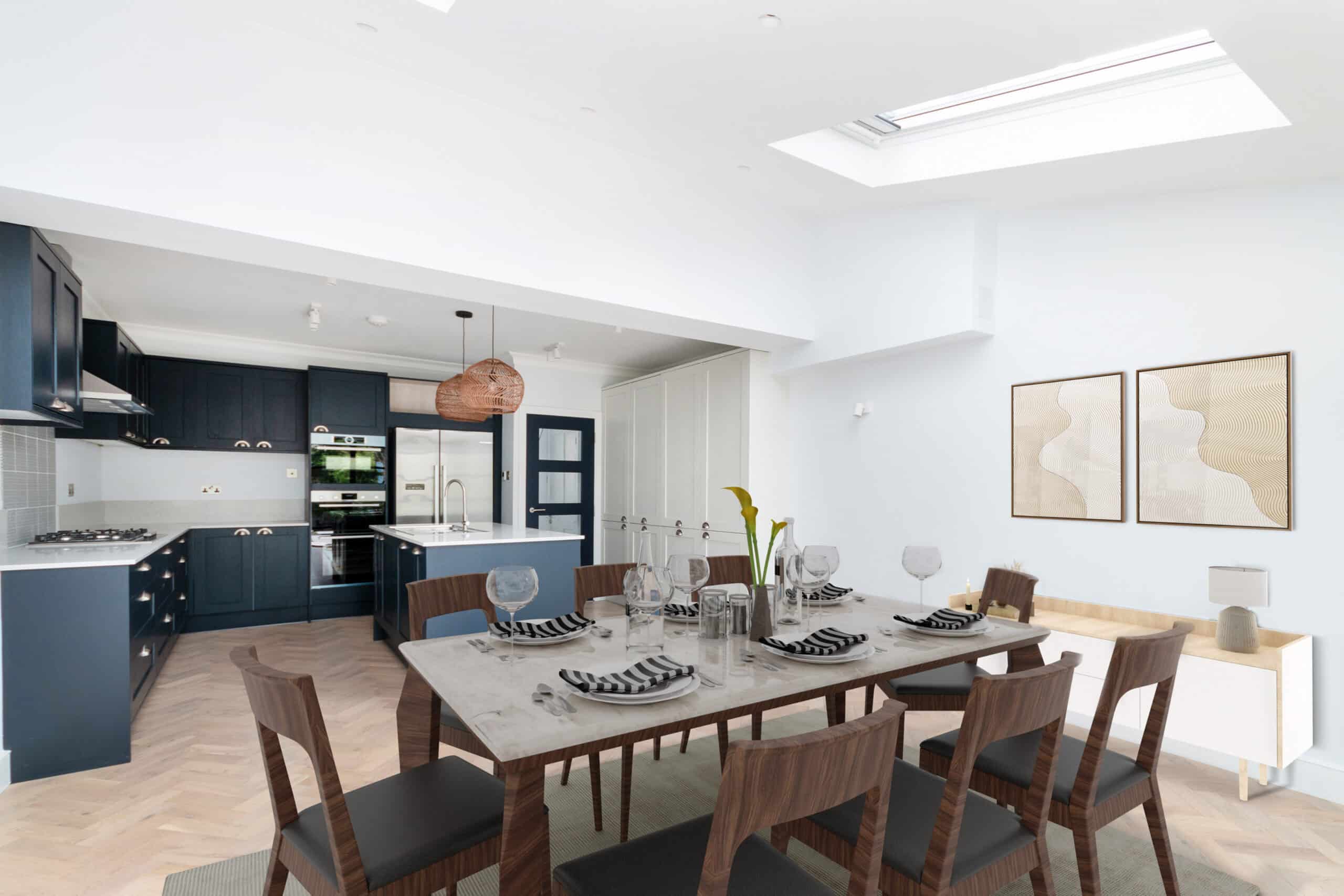 Wimbledon的首层及阁楼扩建项目丨英国伦敦-28