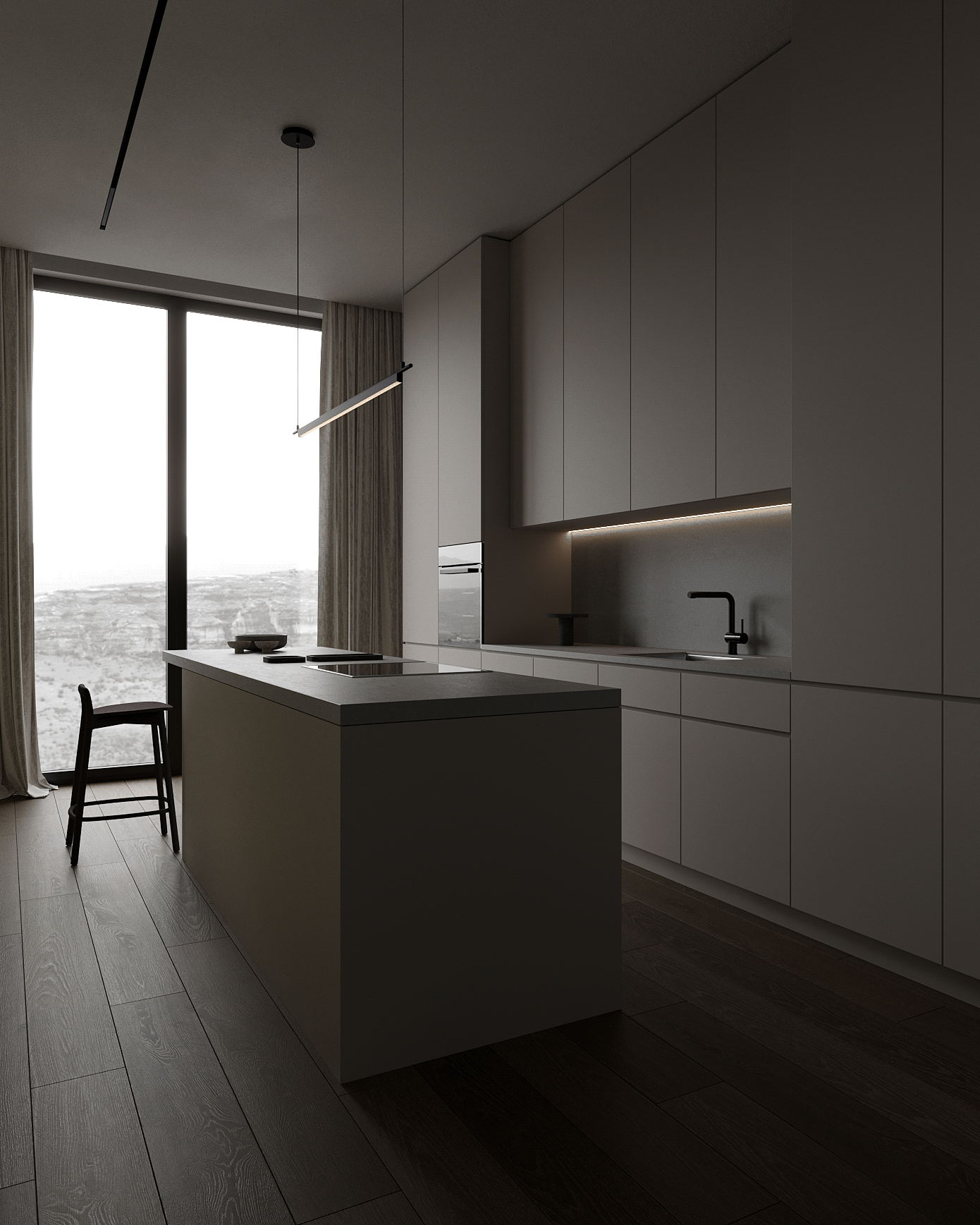 中性色系住宅设计 既高级又精致！-12