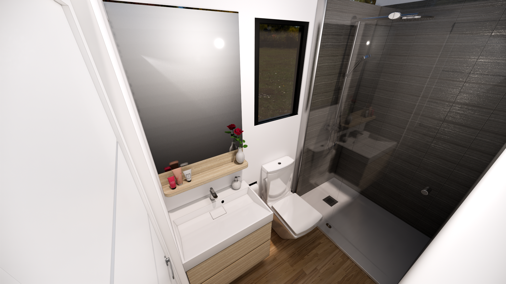 Combo K2 现代 2 层集装箱房-24