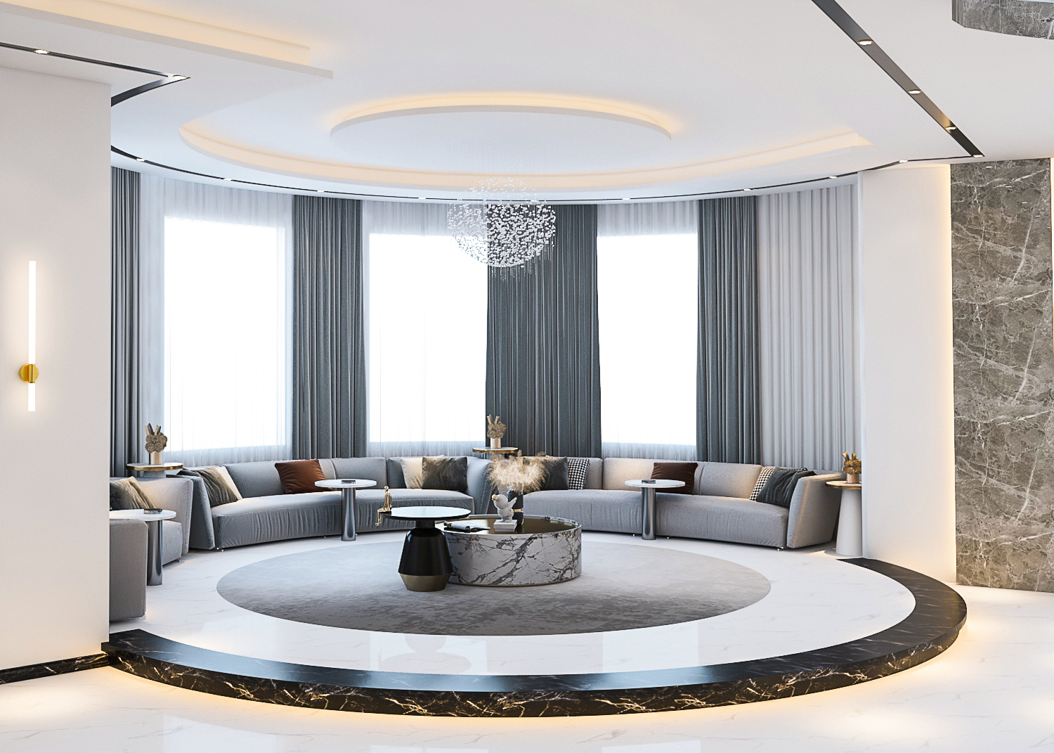 Designing reception halls in Kuwait-3