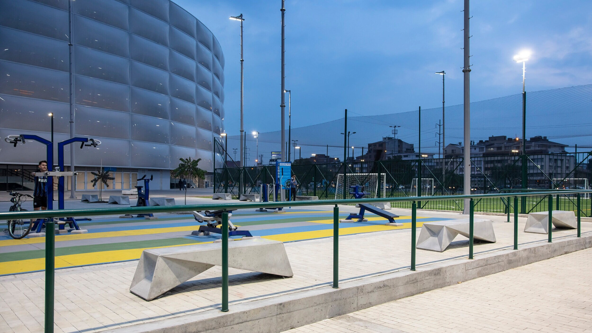 Movistar Arena 改造项目丨COUR-11