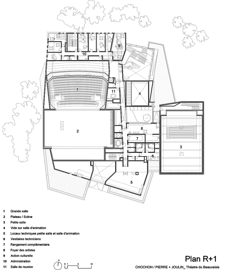 Beauvaisis剧院丨法国丨The atelier AJC-70