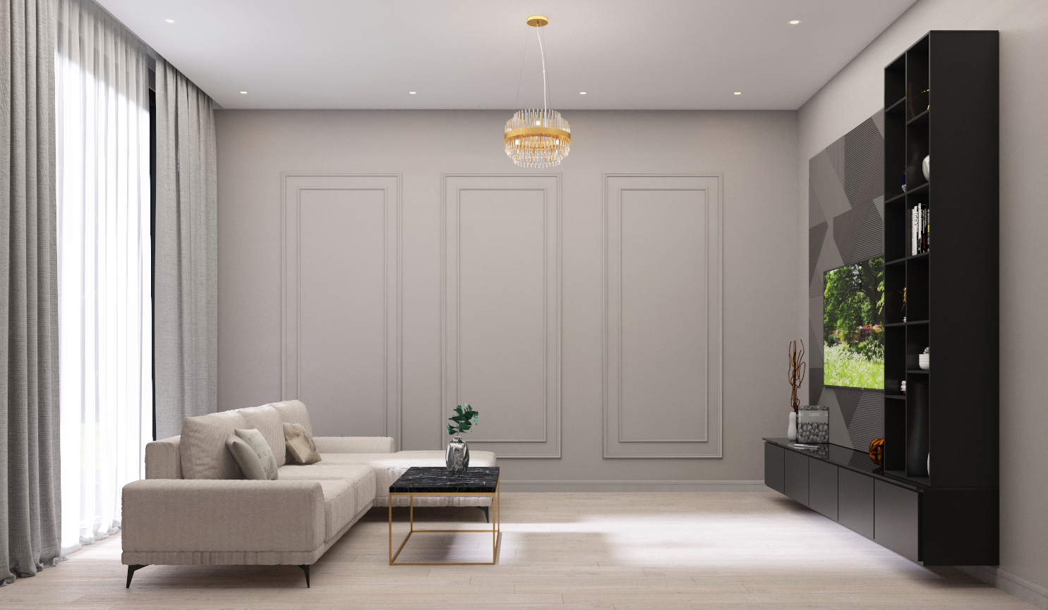 Дом со сложной архитектурой для молодой семьи-2