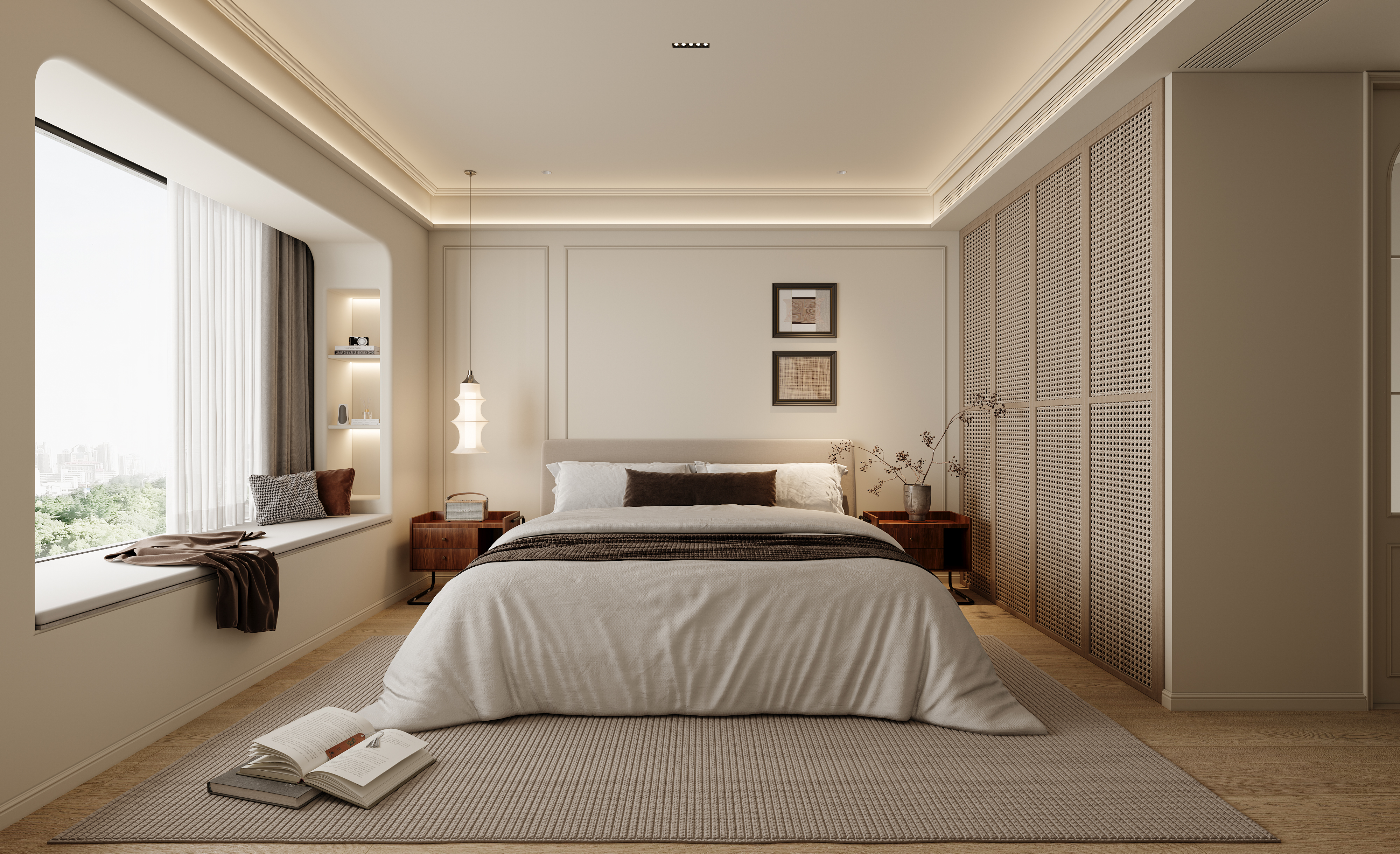 《时间褶皱》·140㎡中古混融体的温柔解构-10