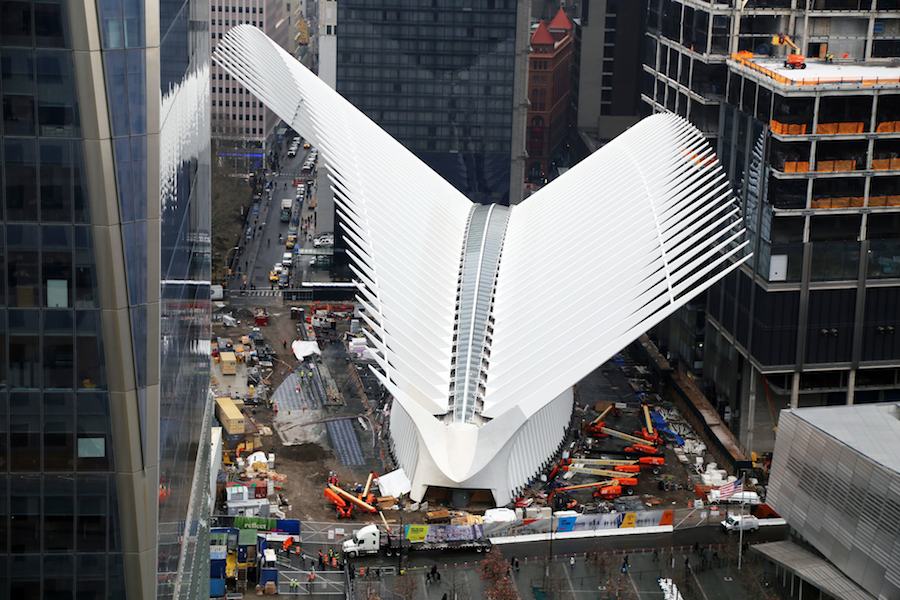 世界贸易中心交通枢纽（WTC transportation hub）丨美国曼哈顿丨Santiago Calatrava-2