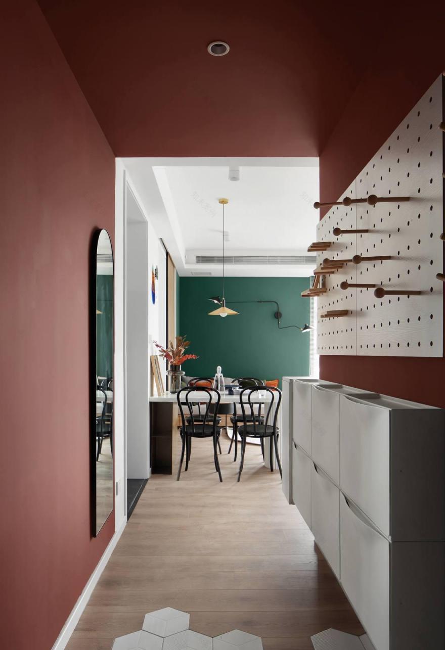 90 后夫妻复古混搭婚房设计丨中国北京-17