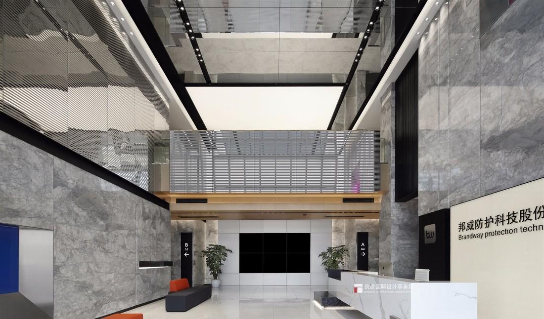 科技与人文共融的办公空间设计-36