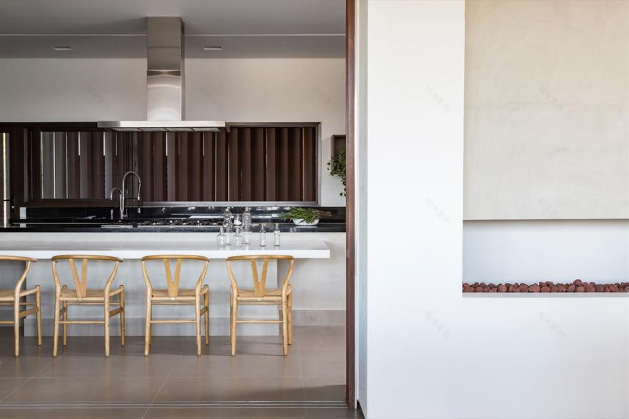 巴西钢木混凝土住宅-17