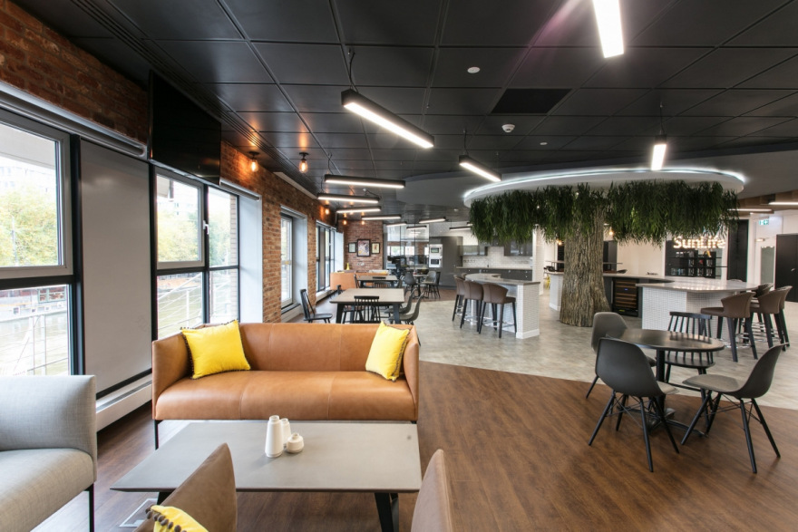 英伦金融公司 SunLife 现代办公室设计-9