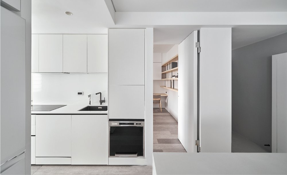 不定义空间的多功能小宅，62㎡旧房改造 | 虫点子新作-60