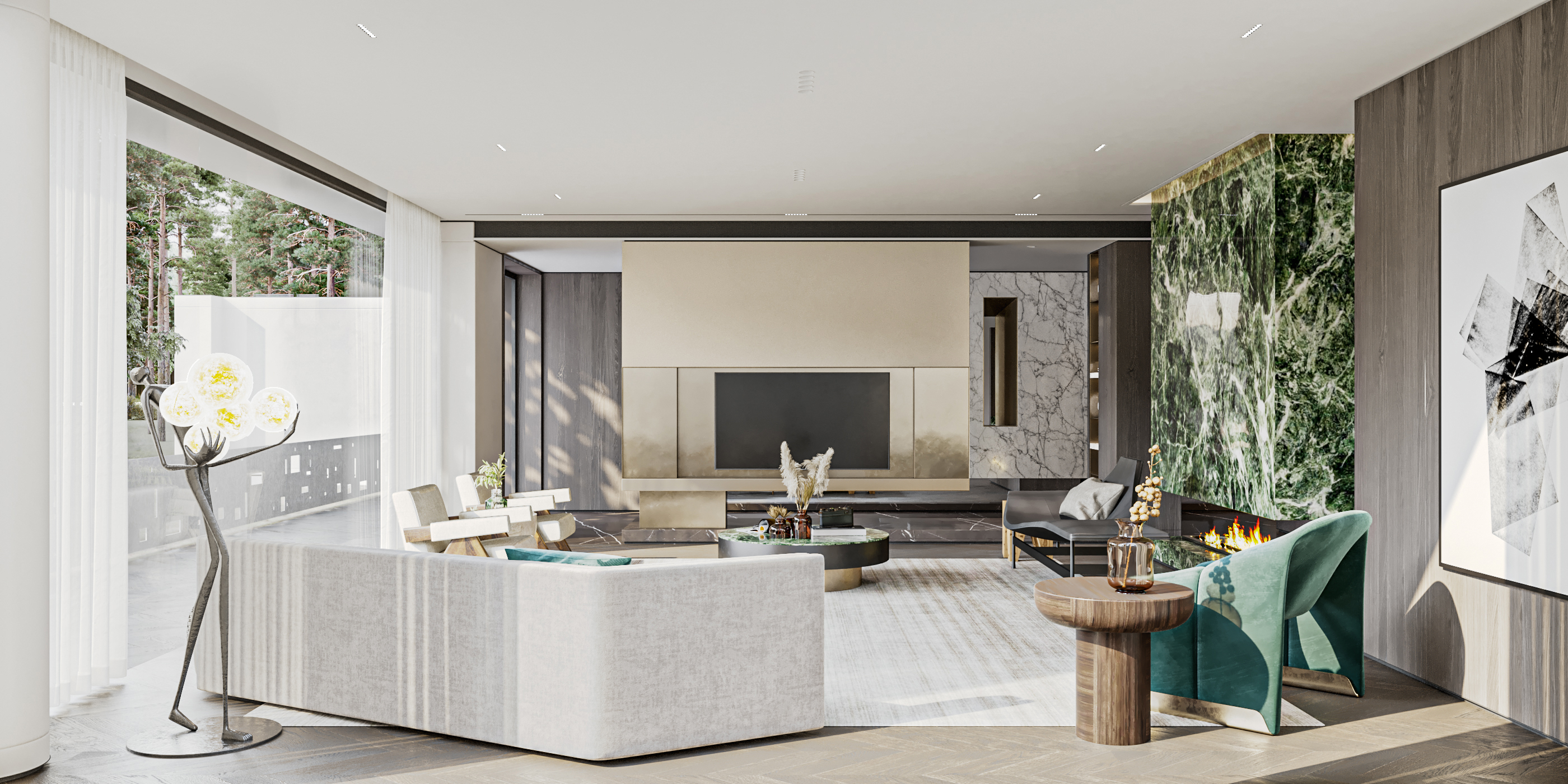 现代风格办公室设计，CR 创造无限可能-19