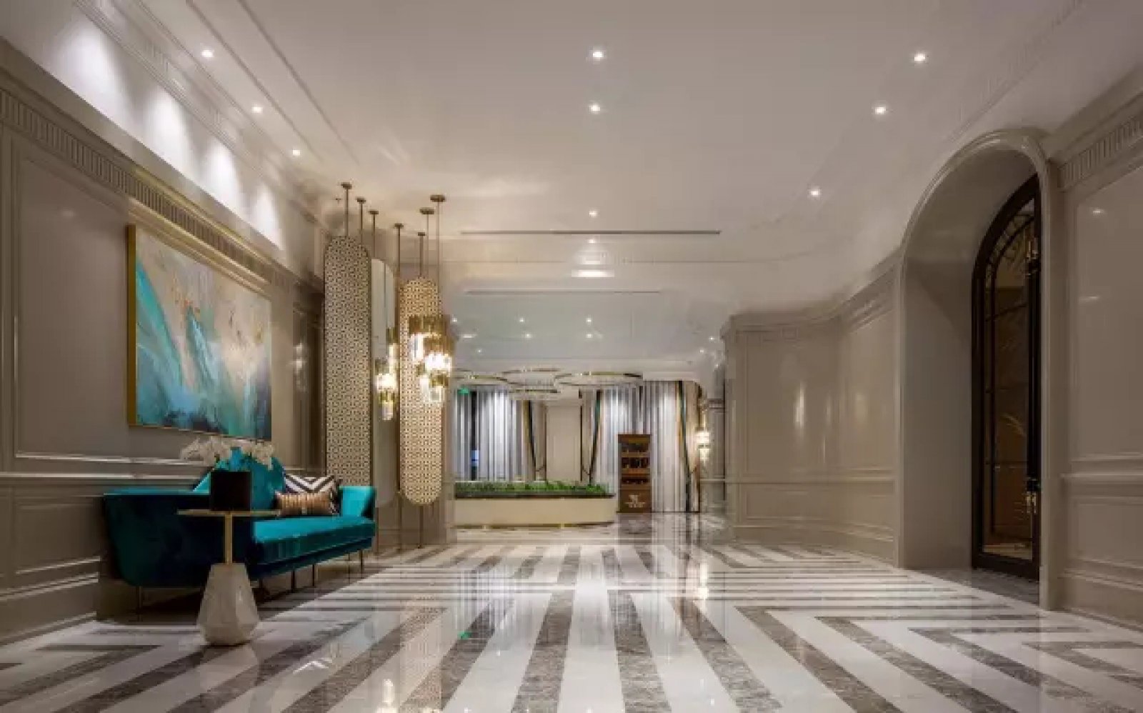 郑开橄榄城茉莉公馆销售中心  派尚设计-21