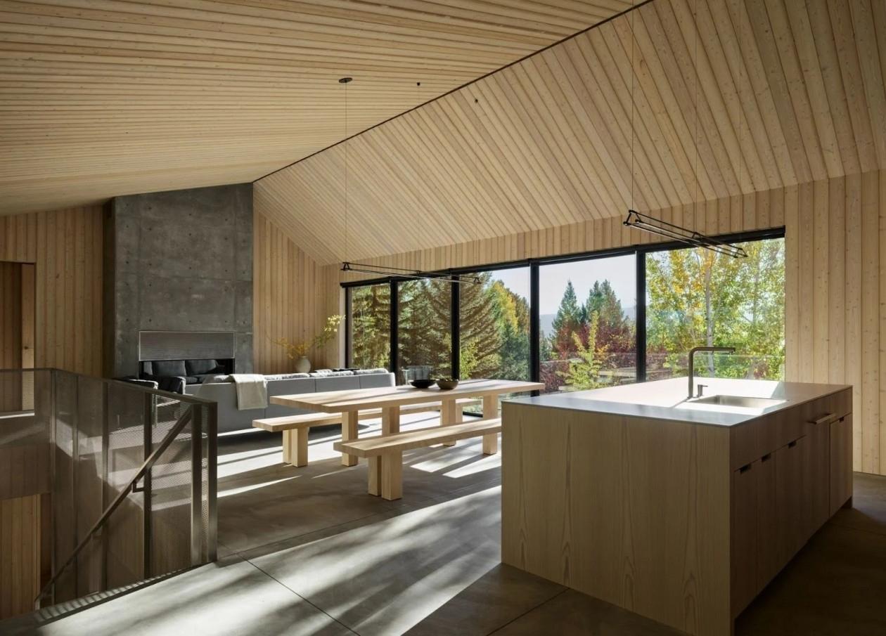 Caju | CLB Architects 美国杰克逊霍尔山度假村脚下的度假屋-5