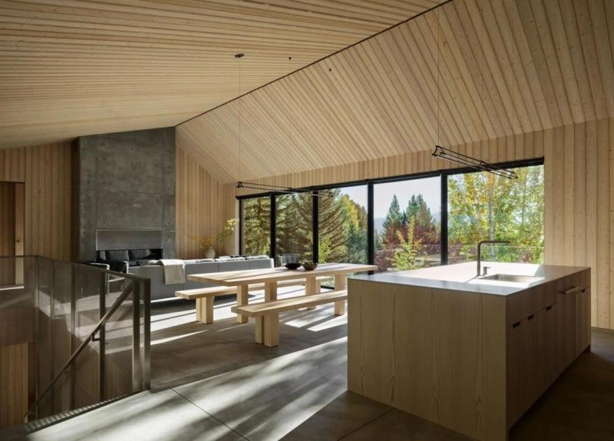 Caju | CLB Architects 美国杰克逊霍尔山度假村脚下的度假屋-5