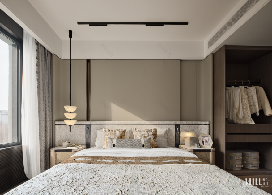 蜜尔设计 | 成都万科·锦上扬华115m²&125m²&143m²样板间-50