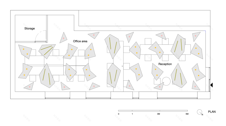 革新办公室,绿色共鸣丨日本东京丨Moriyuki Ochiai Architects-20