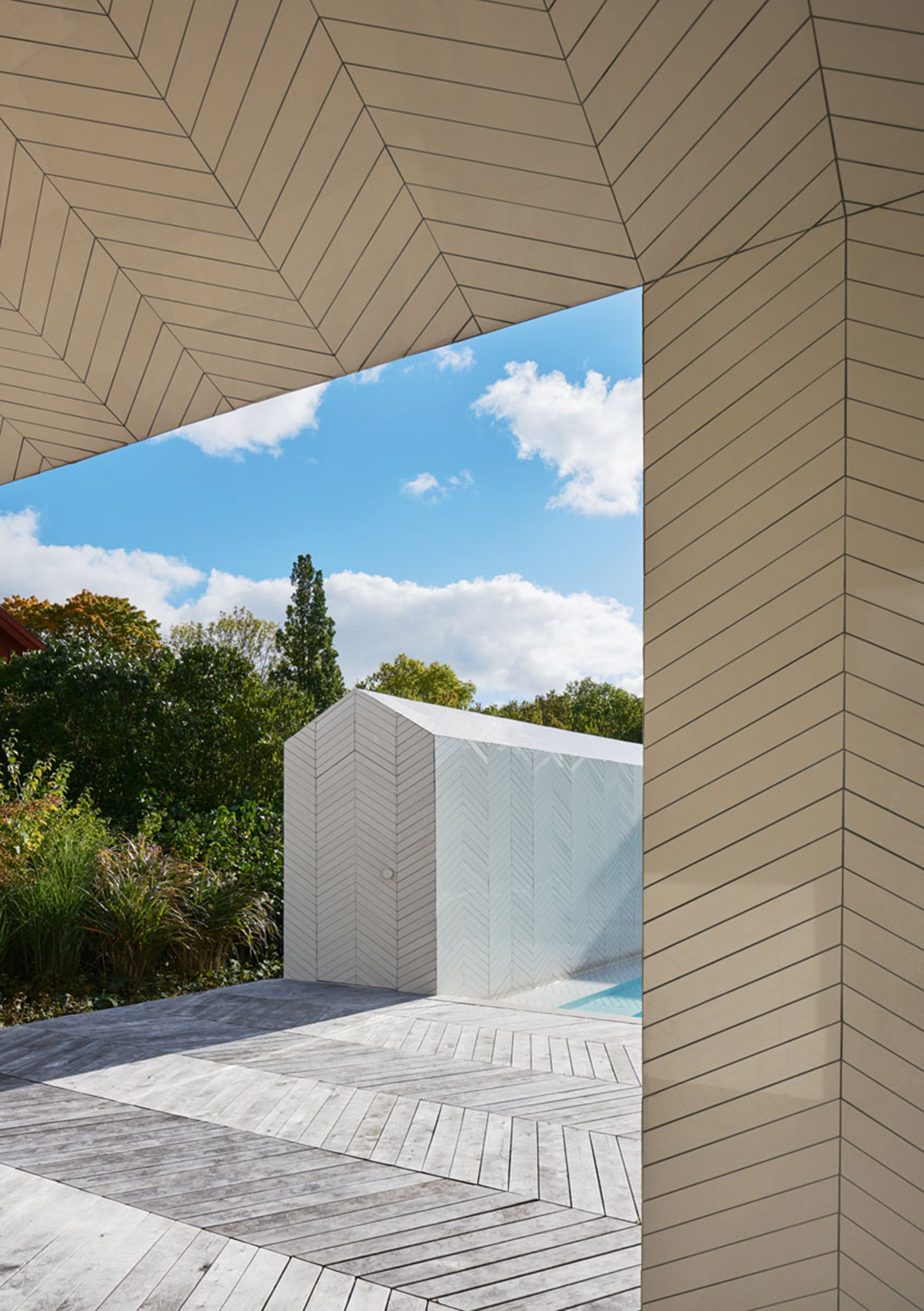 Parquet Patterned 泳池和水疗中心，瑞典 / Claesson Koivisto Rune Architects-23