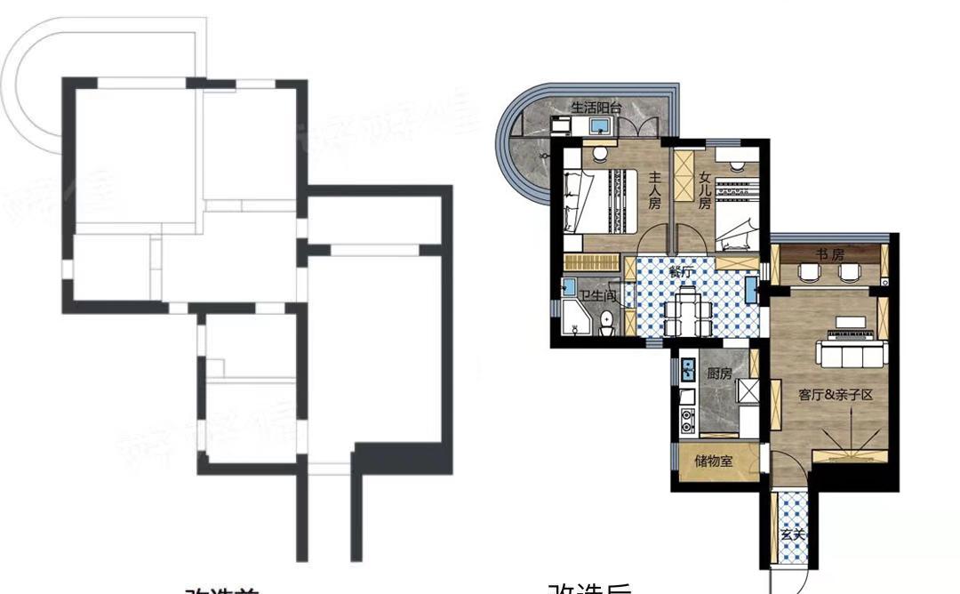 小住宅大改造，收纳控的百变空间-1