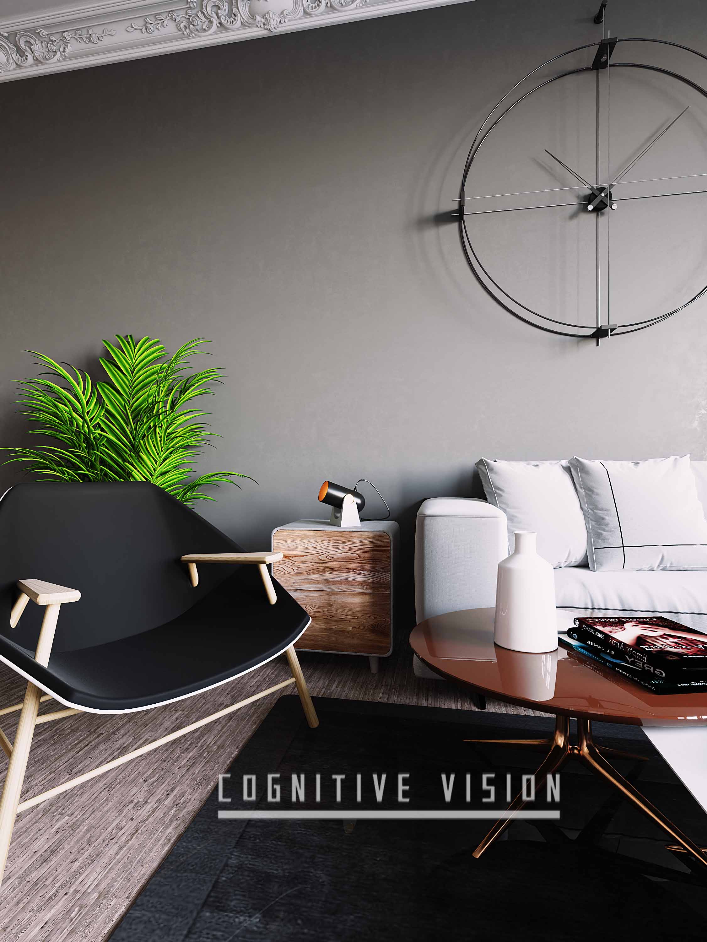 小户型设计典范 | 简约色彩带动空间节奏-12